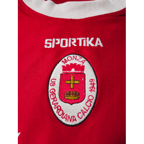 Sportika Originelles Retro-Vintage-Fußballtrikot USD Gerardiana Calcio Monza 1949 Sportika Originelles Retro-Vintage-Fußballtrikot USD Gerardiana Calcio Monza 1949