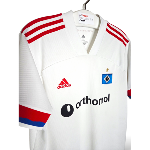 Adidas Originelles Retro-Vintage-Fußballtrikot Hamburger SV 2020/21 Adidas Originelles Retro-Vintage-Fußballtrikot Hamburger SV 2020/21