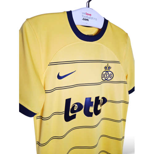 Nike Originelles Retro-Vintage-Fußballtrikot Royale Union Saint-Gilloise 2023/24 Nike Originelles Retro-Vintage-Fußballtrikot Royale Union Saint-Gilloise 2023/24