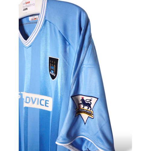 Reebok Original Reebok Matchworn Football Shirt Manchester City 2003/04 Reebok Original Reebok Matchworn Football Shirt Manchester City 2003/04