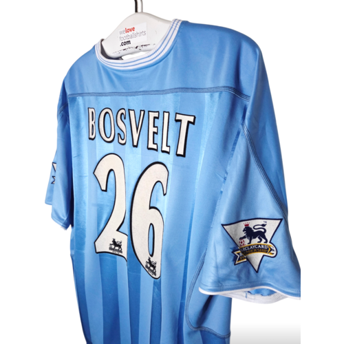 Reebok Original Reebok Matchworn Football Shirt Manchester City 2003/04 Reebok Original Reebok Matchworn Football Shirt Manchester City 2003/04