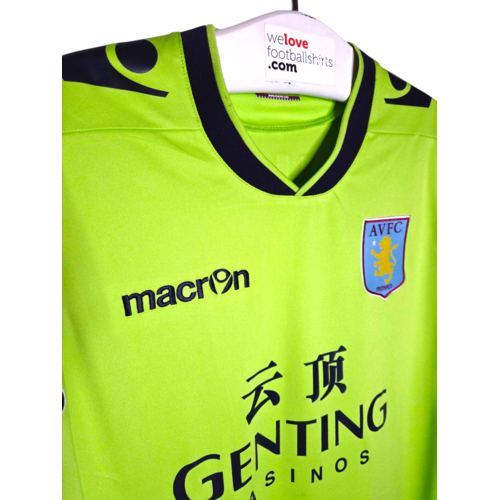 Macron Original Macron Match-Issue Fußballtrikot Aston Villa 2012/13 Macron Original Macron Match-Issue Fußballtrikot Aston Villa 2012/13