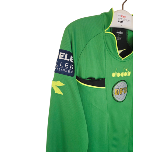Diadora Origineel Diadora voetbal scheidsrechter tenue Deense voetbalbond DBU
