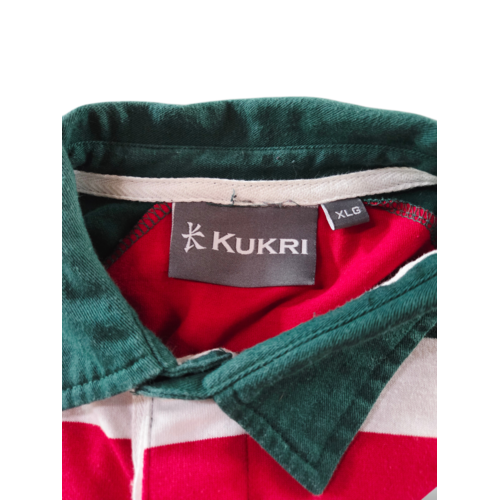 Kukri Origineel Kukri vintage rugbyshirt Leicester Tigers 2017/18 Kukri Origineel Kukri vintage rugbyshirt Leicester Tigers 2017/18