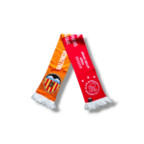 Fußballschal AFC Ajax - Valencia CF Fußballschal AFC Ajax - Valencia CF