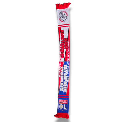 Original Football Scarf AFC Ajax - Olympique Lyonnais Original Football Scarf AFC Ajax - Olympique Lyonnais