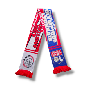 Football Scarf AFC Ajax - Olympique Lyonnais Football Scarf AFC Ajax - Olympique Lyonnais