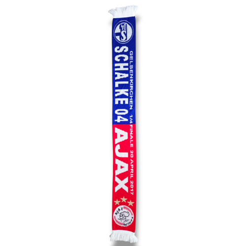 Original Football Scarf AFC Ajax - Schalke 04 Original Football Scarf AFC Ajax - Schalke 04