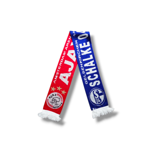 Fußballschal AFC Ajax - Schalke 04 Fußballschal AFC Ajax - Schalke 04