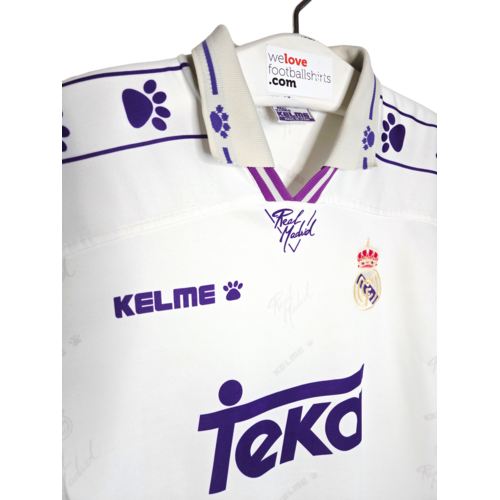 Kelme Originelles Retro-Vintage-Fußballtrikot Real Madrid CF 1994/96 Kelme Originelles Retro-Vintage-Fußballtrikot Real Madrid CF 1994/96