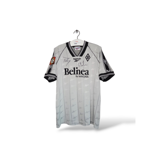Reebok Reebok Matchworn en Gesigneerd voetbalshirt Borussia Mönchengladbach 1997/98 Reebok Reebok Matchworn en Gesigneerd voetbalshirt Borussia Mönchengladbach 1997/98