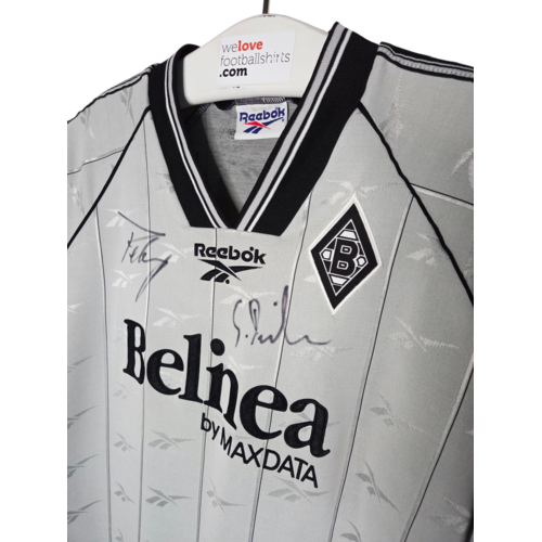 Reebok Reebok Matchworn en Gesigneerd voetbalshirt Borussia Mönchengladbach 1997/98 Reebok Reebok Matchworn en Gesigneerd voetbalshirt Borussia Mönchengladbach 1997/98