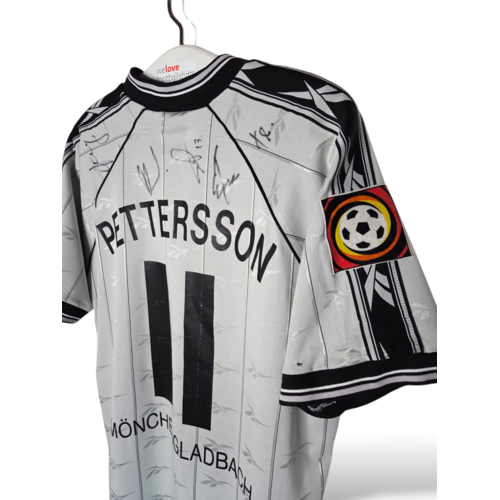 Reebok Reebok Matchworn en Gesigneerd voetbalshirt Borussia Mönchengladbach 1997/98 Reebok Reebok Matchworn en Gesigneerd voetbalshirt Borussia Mönchengladbach 1997/98