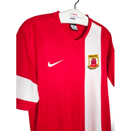 Nike Origineel retro vintage voetbalshirt Gibraltar 2012/13 Nike Origineel retro vintage voetbalshirt Gibraltar 2012/13