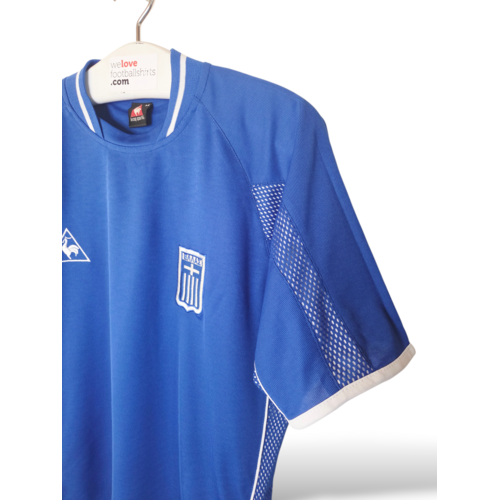 Le Coq Sportif Origineel retro vintage voetbalshirt Griekenland 2003 Le Coq Sportif Origineel retro vintage voetbalshirt Griekenland 2003