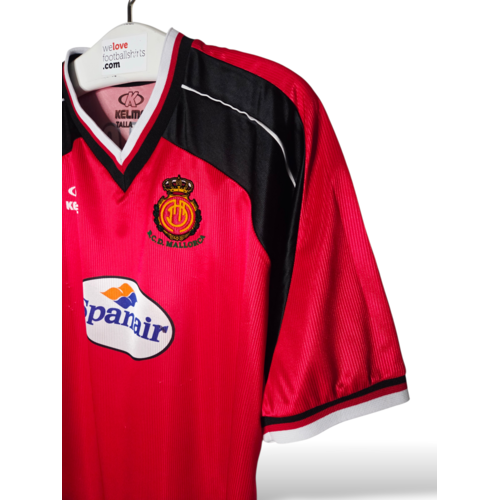 Kelme Origineel retro vintage voetbalshirt RCD Mallorca 1999/00 Kelme Origineel retro vintage voetbalshirt RCD Mallorca 1999/00