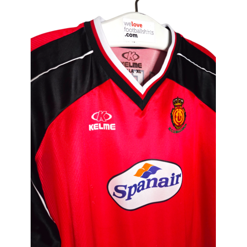 Kelme Origineel retro vintage voetbalshirt RCD Mallorca 1999/00 Kelme Origineel retro vintage voetbalshirt RCD Mallorca 1999/00
