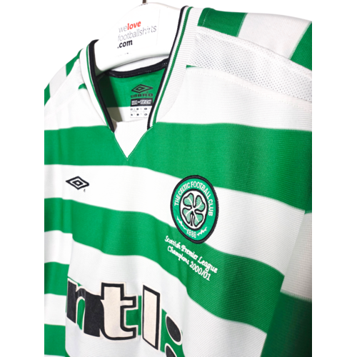 Umbro Origineel retro vintage voetbalshirt Celtic F.C. 2001/03 Umbro Origineel retro vintage voetbalshirt Celtic F.C. 2001/03