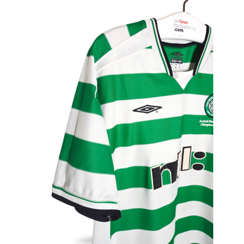 Umbro Origineel retro vintage voetbalshirt Celtic F.C. 2001/03 Umbro Origineel retro vintage voetbalshirt Celtic F.C. 2001/03