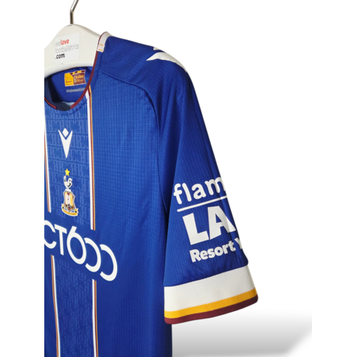 Macron Origineel retro vintage voetbalshirt Bradford City AFC 2024/25 Macron Origineel retro vintage voetbalshirt Bradford City AFC 2024/25