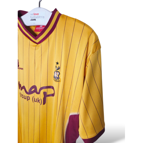 Surridge Origineel retro vintage voetbalshirt Bradford City AFC 2010/11 Surridge Origineel retro vintage voetbalshirt Bradford City AFC 2010/11