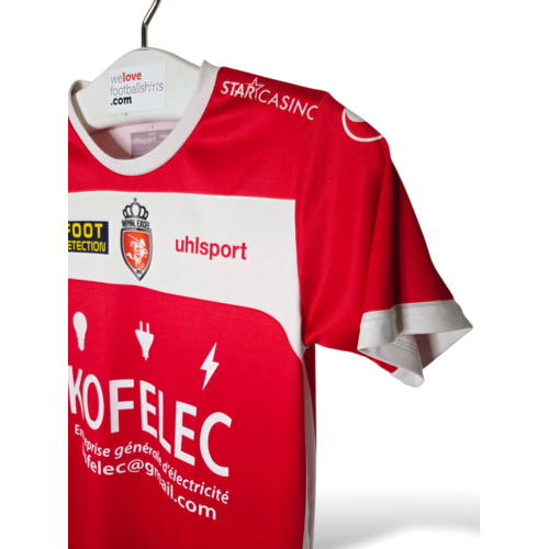 Uhlsport Origineel retro vintage voetbalshirt Royal Excel Moeskroen 2019/20