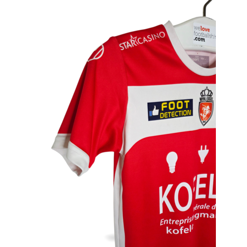Uhlsport Origineel retro vintage voetbalshirt Royal Excel Moeskroen 2019/20