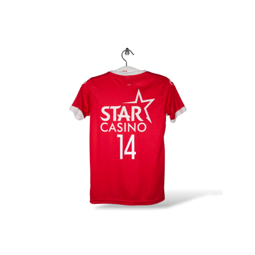 Uhlsport Origineel retro vintage voetbalshirt Royal Excel Moeskroen 2019/20