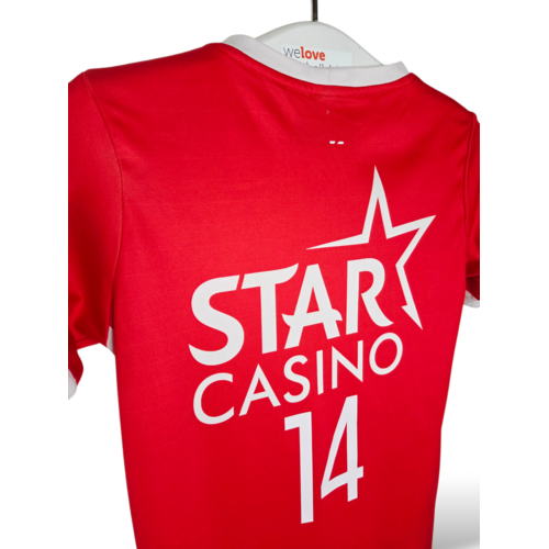 Uhlsport Origineel retro vintage voetbalshirt Royal Excel Moeskroen 2019/20