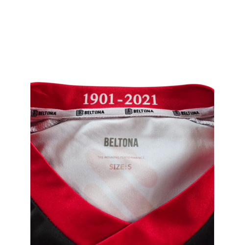 Beltona Origineel retro vintage voetbalshirt KV Kortrijk 2020/21