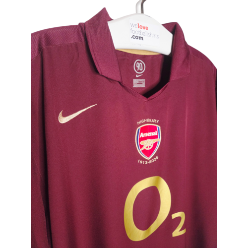 Nike Original retro vintage football shirt Arsenal 2005/06