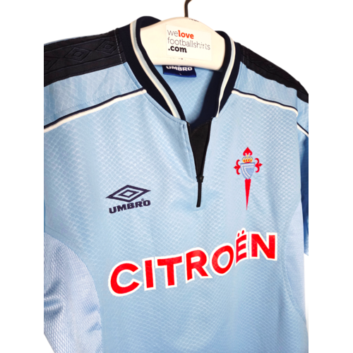 Umbro Original retro vintage football shirt RC Celta de Vigo 1999/01
