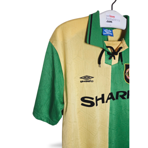 Umbro Originelles Retro-Vintage-Fußballtrikot Manchester United 1992/94 Umbro Originelles Retro-Vintage-Fußballtrikot Manchester United 1992/94