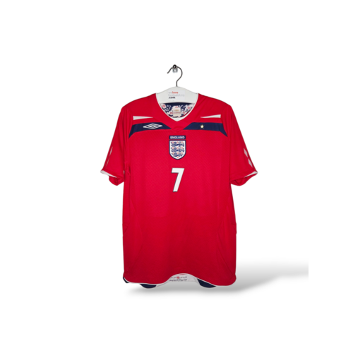 Umbro Originelles Retro-Vintage-Fußballtrikot England EURO 2008 Umbro Originelles Retro-Vintage-Fußballtrikot England EURO 2008