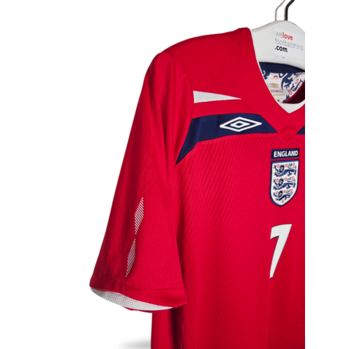 Umbro Originelles Retro-Vintage-Fußballtrikot England EURO 2008 Umbro Originelles Retro-Vintage-Fußballtrikot England EURO 2008