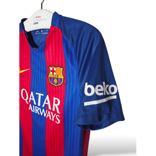 Nike Originelles Retro-Vintage-Fußballtrikot FC Barcelona 2016/17 Nike Originelles Retro-Vintage-Fußballtrikot FC Barcelona 2016/17
