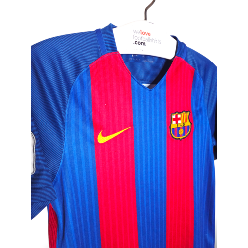 Nike Originelles Retro-Vintage-Fußballtrikot FC Barcelona 2016/17 Nike Originelles Retro-Vintage-Fußballtrikot FC Barcelona 2016/17