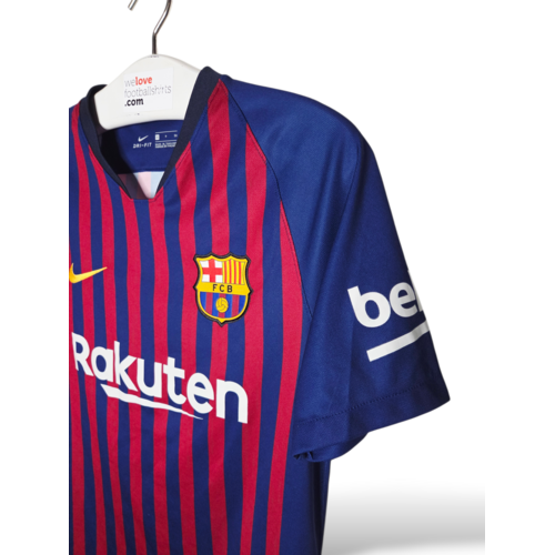 Nike Originelles Retro-Vintage-Fußballtrikot FC Barcelona 2018/19 Nike Originelles Retro-Vintage-Fußballtrikot FC Barcelona 2018/19