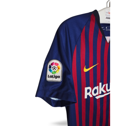 Nike Originelles Retro-Vintage-Fußballtrikot FC Barcelona 2018/19 Nike Originelles Retro-Vintage-Fußballtrikot FC Barcelona 2018/19