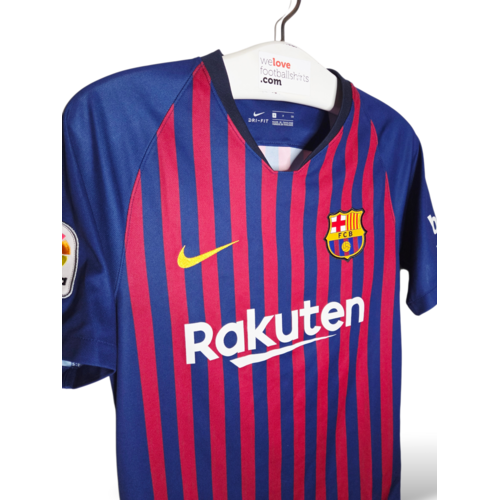 Nike Originelles Retro-Vintage-Fußballtrikot FC Barcelona 2018/19 Nike Originelles Retro-Vintage-Fußballtrikot FC Barcelona 2018/19