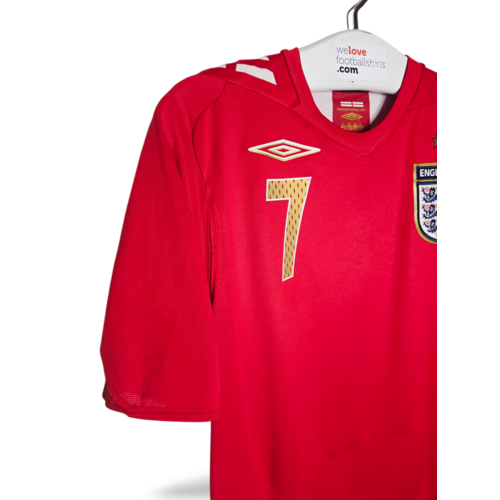 Umbro Originelles Retro-Vintage-Fußballtrikot England Fußball-Weltmeisterschaft 2006 Umbro Originelles Retro-Vintage-Fußballtrikot England Fußball-Weltmeisterschaft 2006