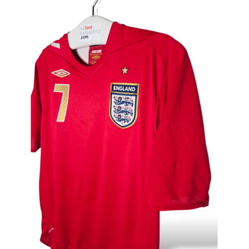 Umbro Originelles Retro-Vintage-Fußballtrikot England Fußball-Weltmeisterschaft 2006 Umbro Originelles Retro-Vintage-Fußballtrikot England Fußball-Weltmeisterschaft 2006