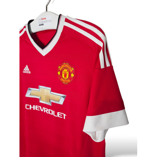 Adidas Originelles Retro-Vintage-Fußballtrikot Manchester United 2015/16