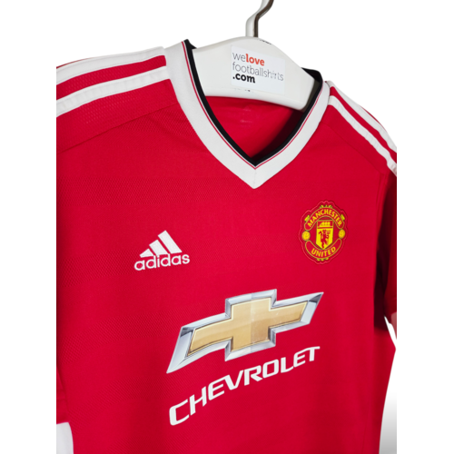 Adidas Originelles Retro-Vintage-Fußballtrikot Manchester United 2015/16