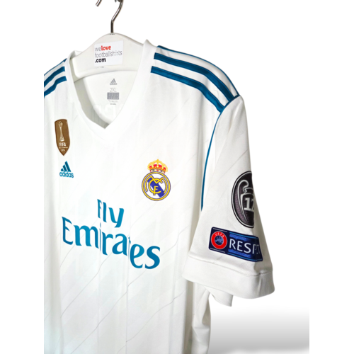 Adidas Originelles Retro-Vintage-Fußballtrikot Real Madrid CF 2017/18