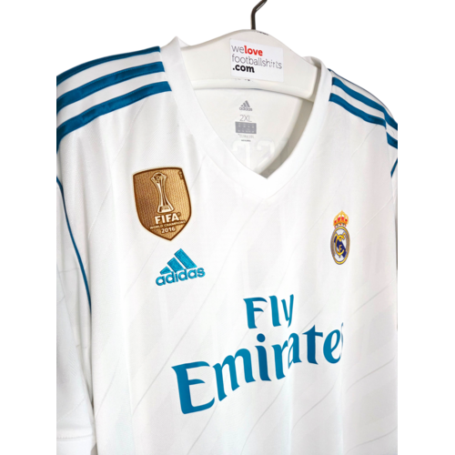 Adidas Originelles Retro-Vintage-Fußballtrikot Real Madrid CF 2017/18