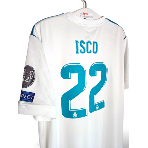 Adidas Originelles Retro-Vintage-Fußballtrikot Real Madrid CF 2017/18