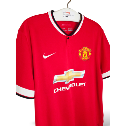 Nike Originelles Retro-Vintage-Fußballtrikot Manchester United 2014/15