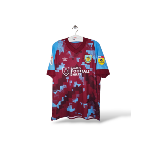 Umbro Originelles Retro-Vintage-Fußballtrikot Burnley FC 2022/23