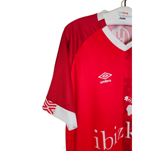 Umbro Originelles Retro-Vintage-Fußballtrikot CD Ibiza Islas Pitiusas 2021/22